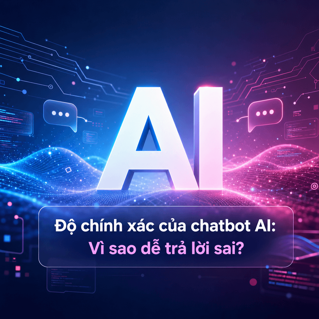 Độ chính xác của chatbot AI: Vì sao dễ trả lời sai?