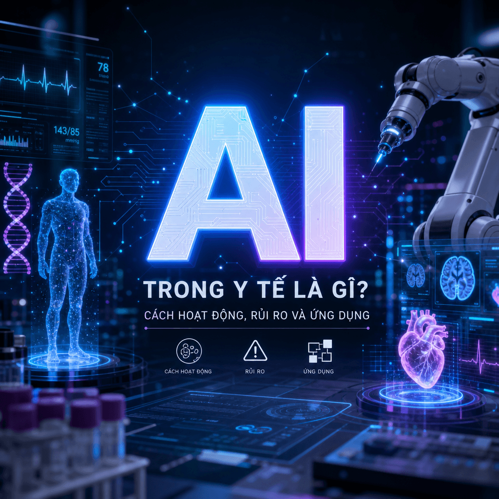 AI trong y tế là gì? Cách hoạt động, rủi ro và ứng dụng