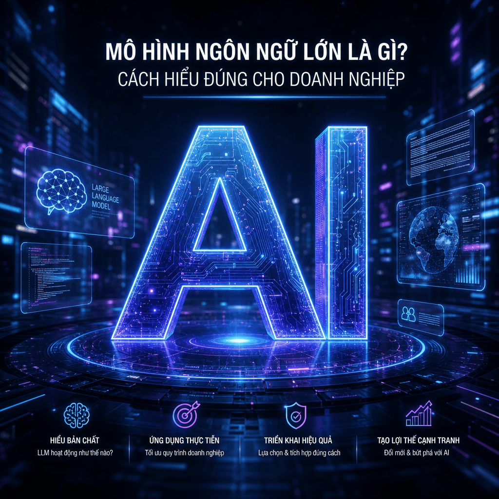 Mô hình ngôn ngữ lớn là gì? Cách hiểu đúng cho doanh nghiệp