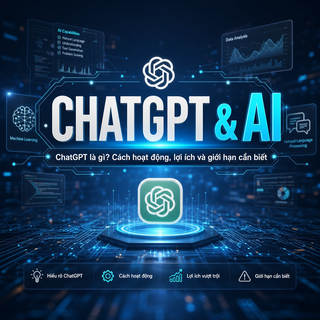 ChatGPT là gì? Cách hoạt động, lợi ích và giới hạn cần biết