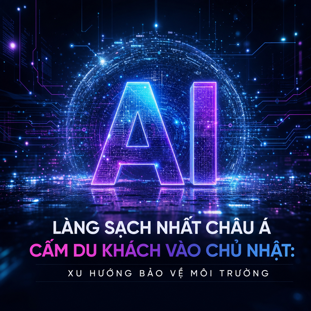Làng sạch nhất châu Á cấm du khách vào Chủ nhật: Xu hướng bảo vệ môi trường