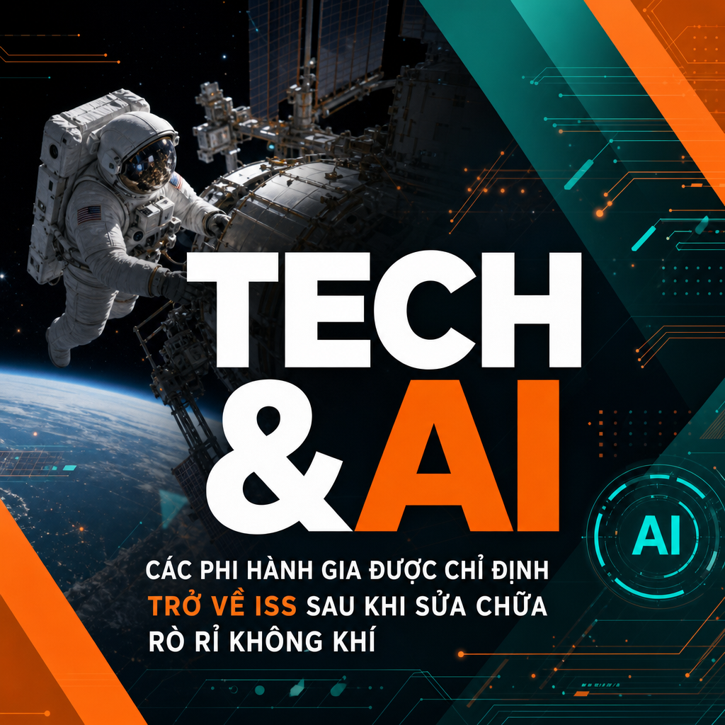 Các Phi Hành Gia Được Chỉ Định Trở Về ISS Sau Khi Sửa Chữa Rò Rỉ Không Khí