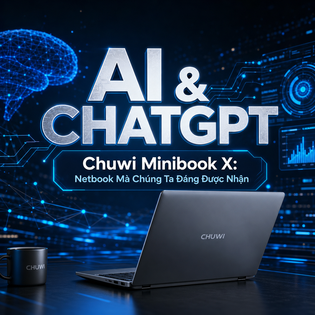 Chuwi Minibook X: Netbook Mà Chúng Ta Đáng Được Nhận