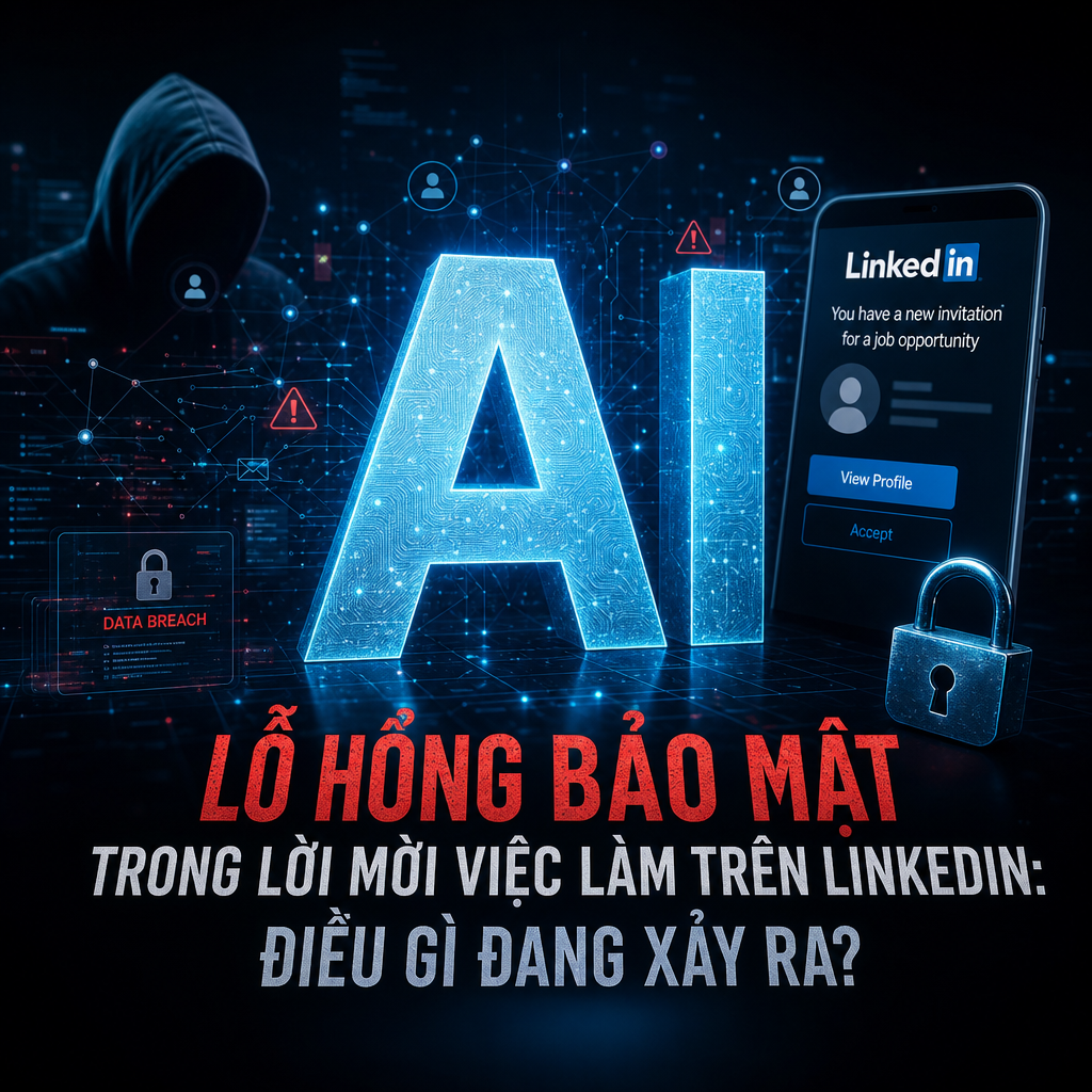 Lỗ hổng bảo mật trong lời mời việc làm trên LinkedIn: Điều gì đang xảy ra?