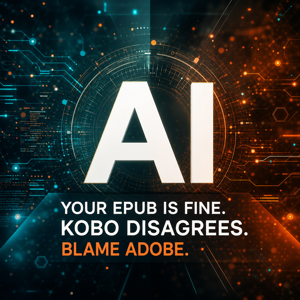 Your ePub Is Fine. Kobo Disagrees. Blame Adobe