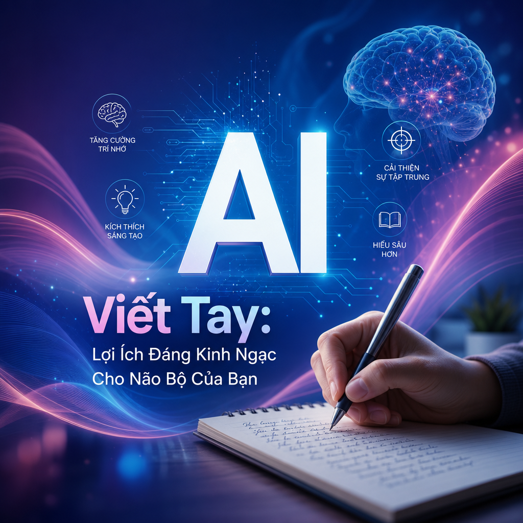 Viết Tay: Lợi Ích Đáng Kinh Ngạc Cho Não Bộ Của Bạn
