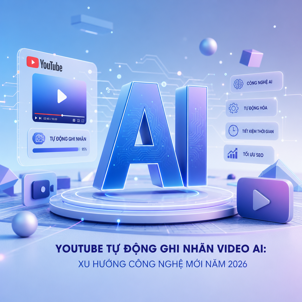 YouTube Tự Động Ghi Nhãn Video AI: Xu Hướng Công Nghệ Mới Năm 2026