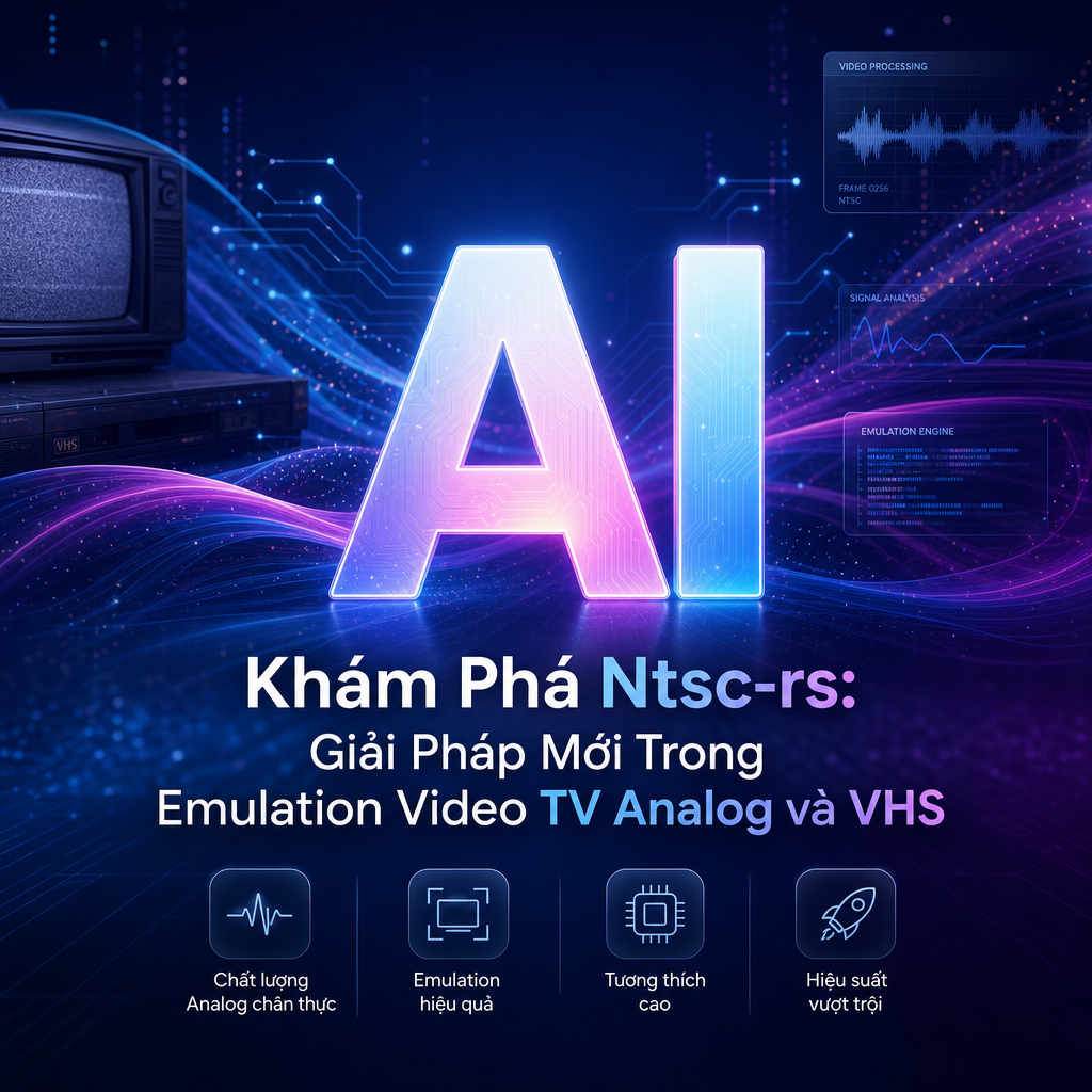 Khám Phá Ntsc-rs: Giải Pháp Mới Trong Emulation Video TV Analog và VHS