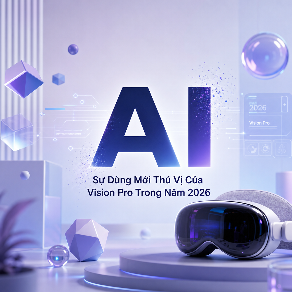 Sự Dùng Mới Thú Vị Của Vision Pro Trong Năm 2026
